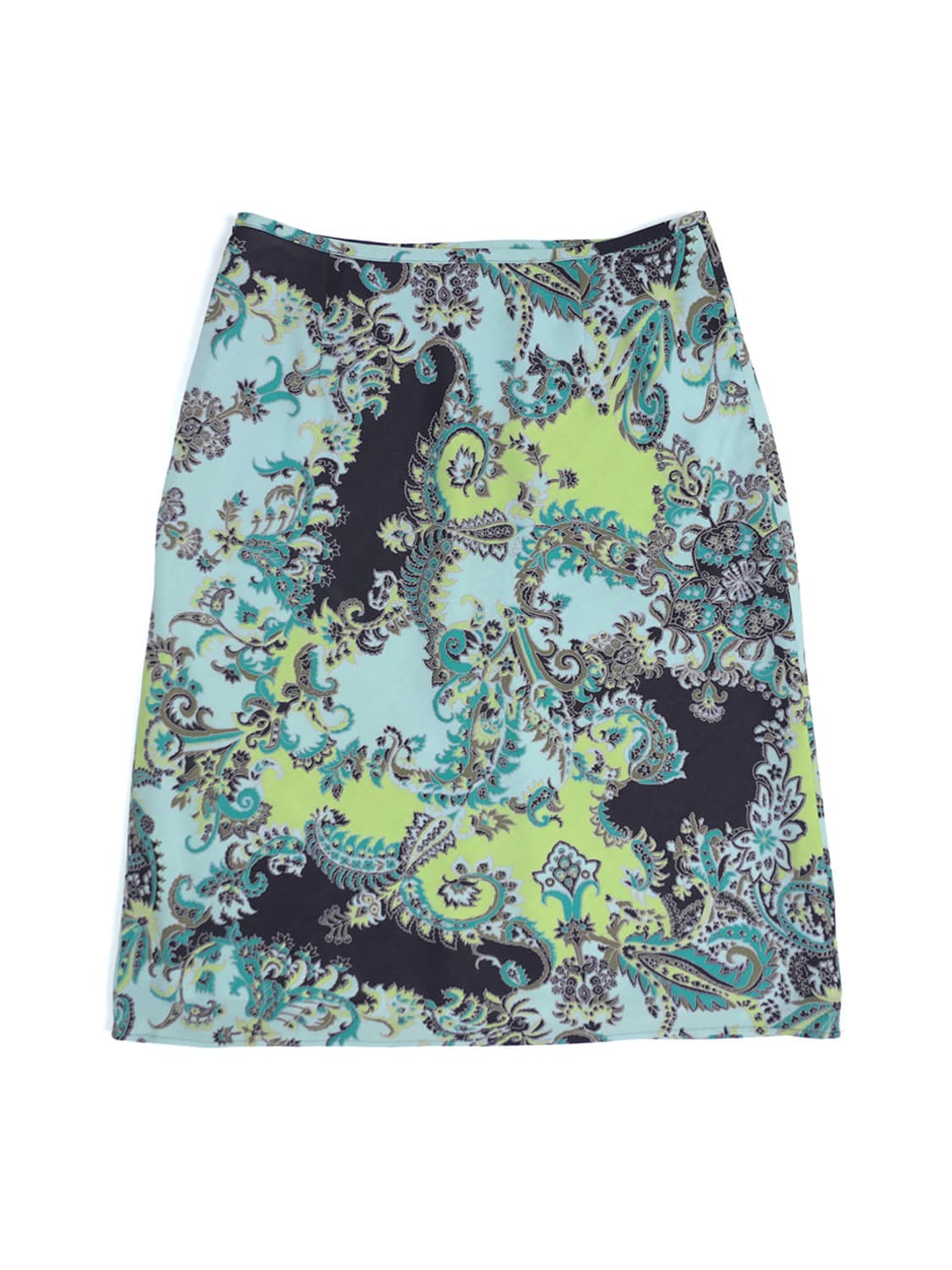 turquoise paisley skirt 상품이미지3