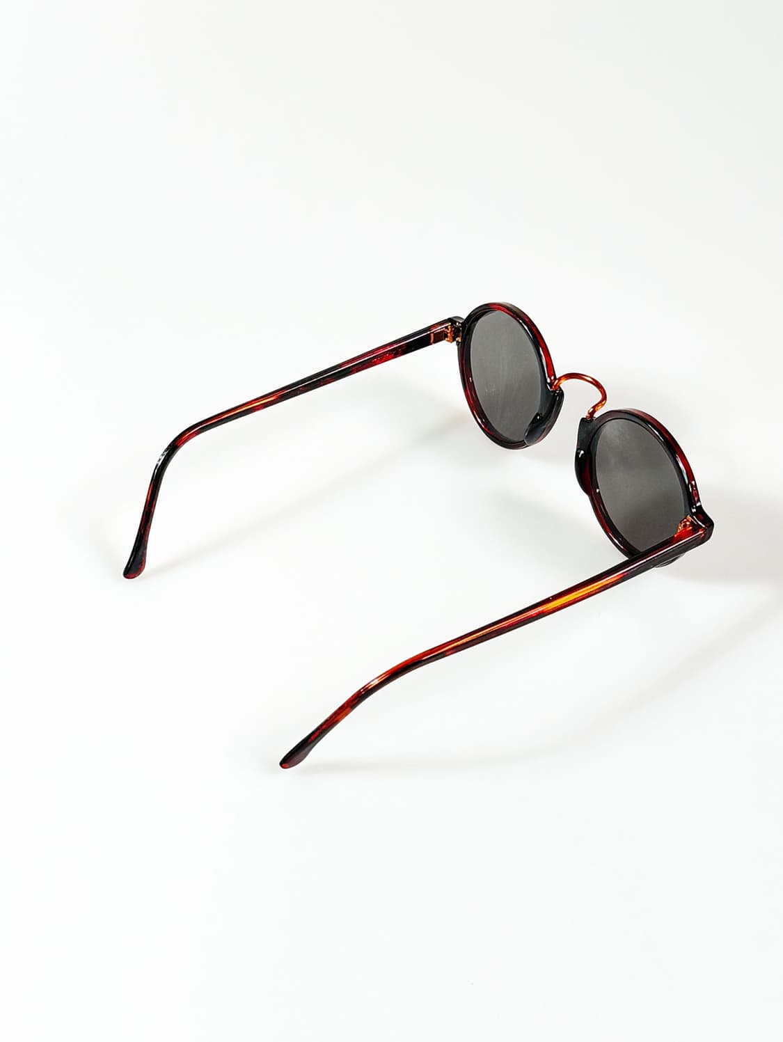 90s 일본제 다크호피 라운드 보스톤 빈티지 선글라스 상품이미지4