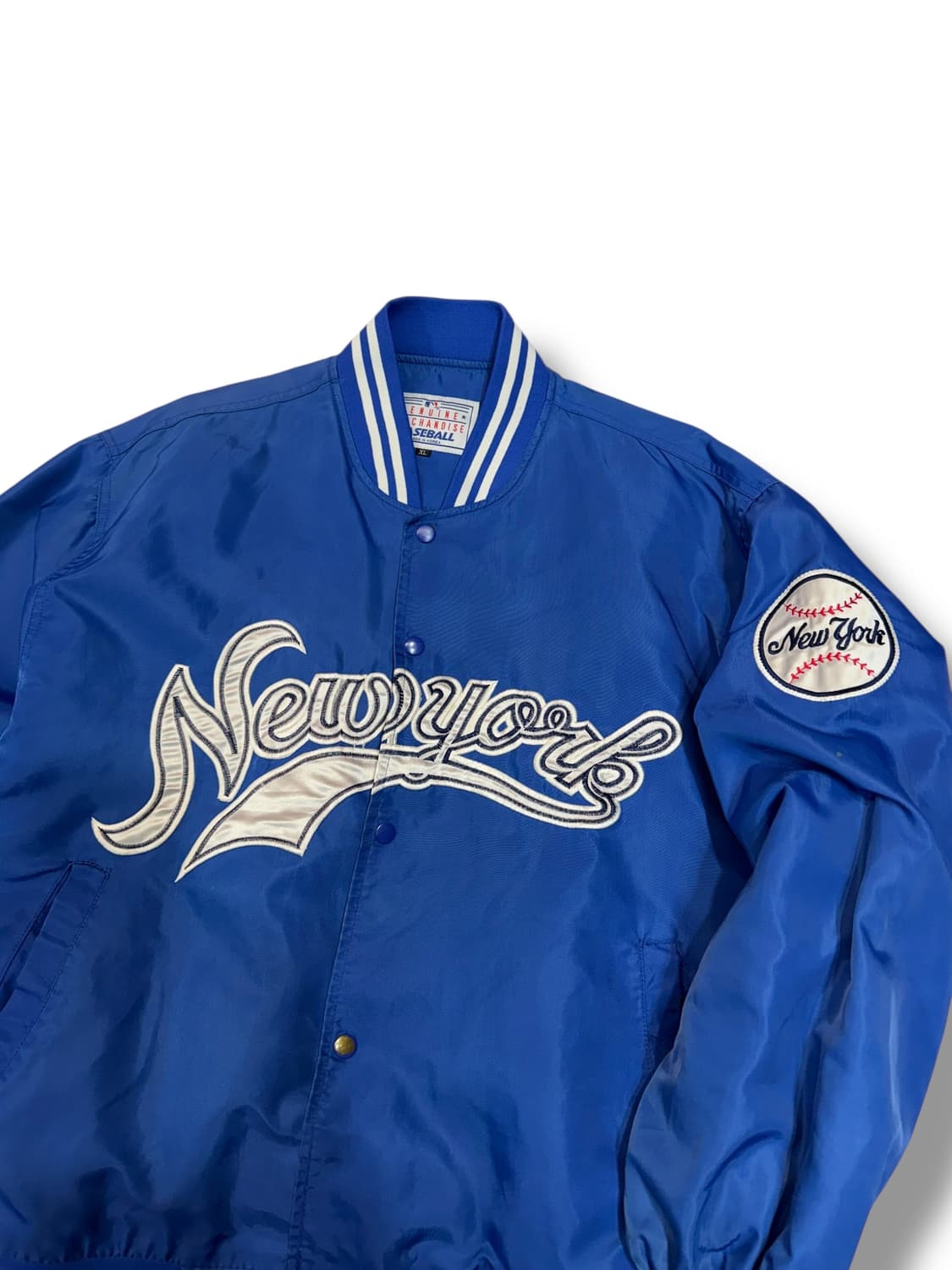 제뉴인 머천다이즈 뉴욕양키즈 나일론 바시티 자켓 (XL)  상품이미지2