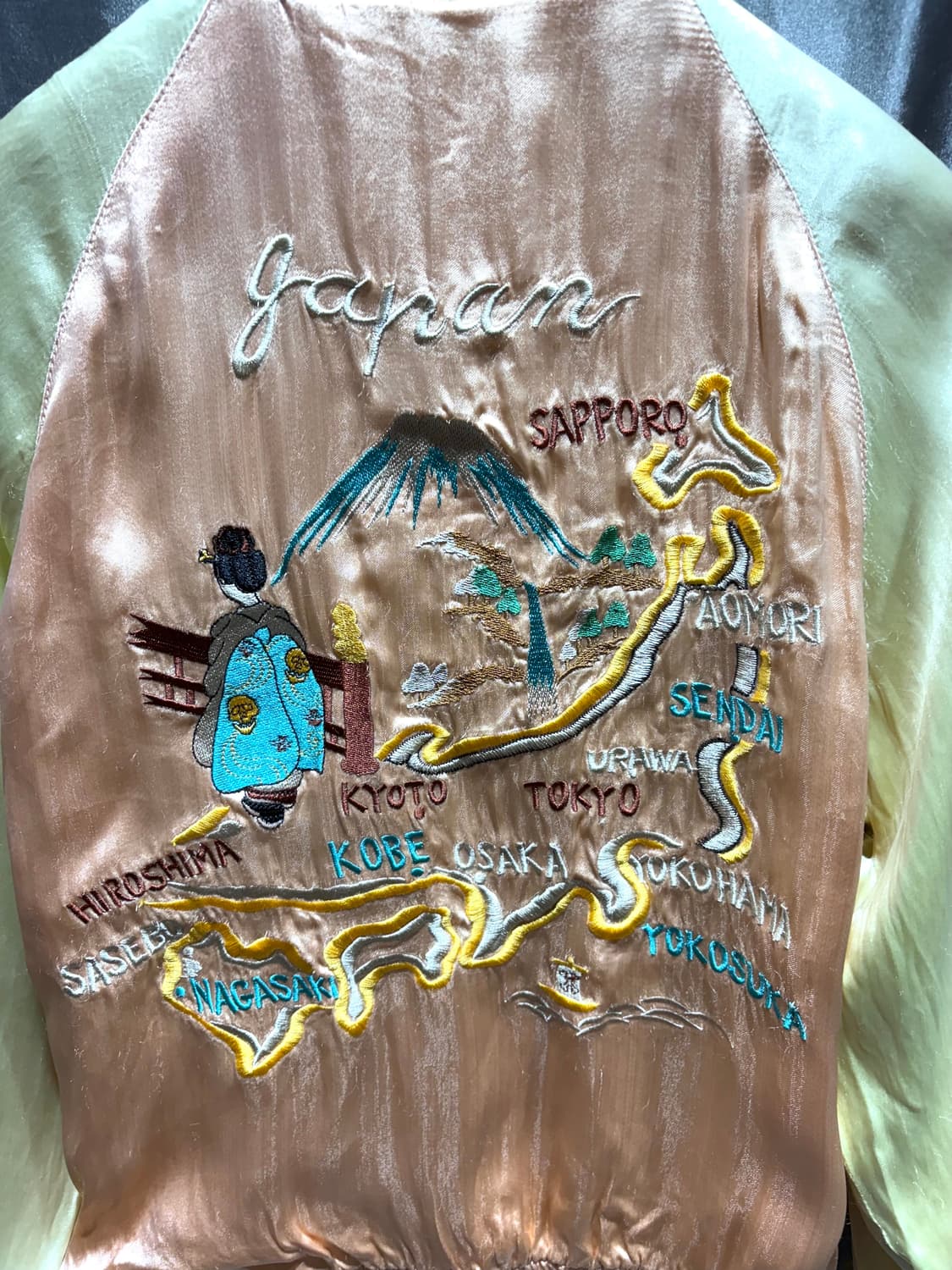 S 자수로고 글로시 배색 스카잔 상품이미지6