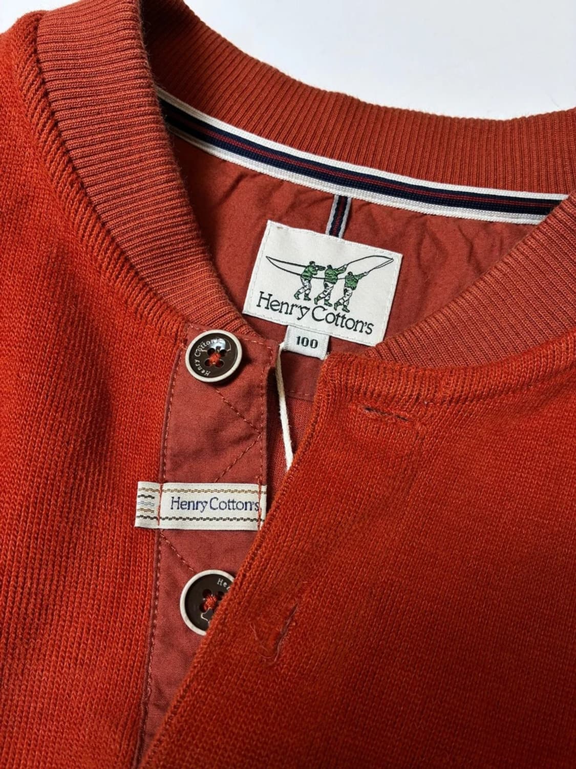 헨리코튼 더블 와플 헨리넥 니트 PN9352 상품이미지3