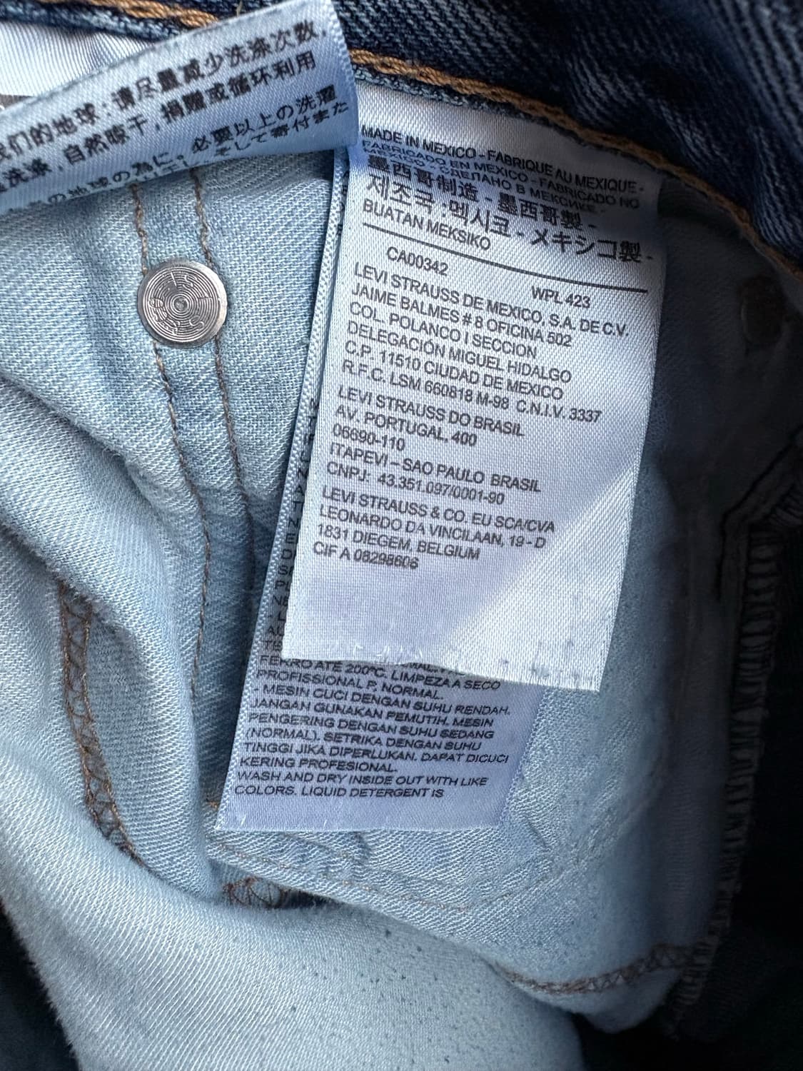 (33x34) 리바이스 517 부츠컷 중청 상품이미지5