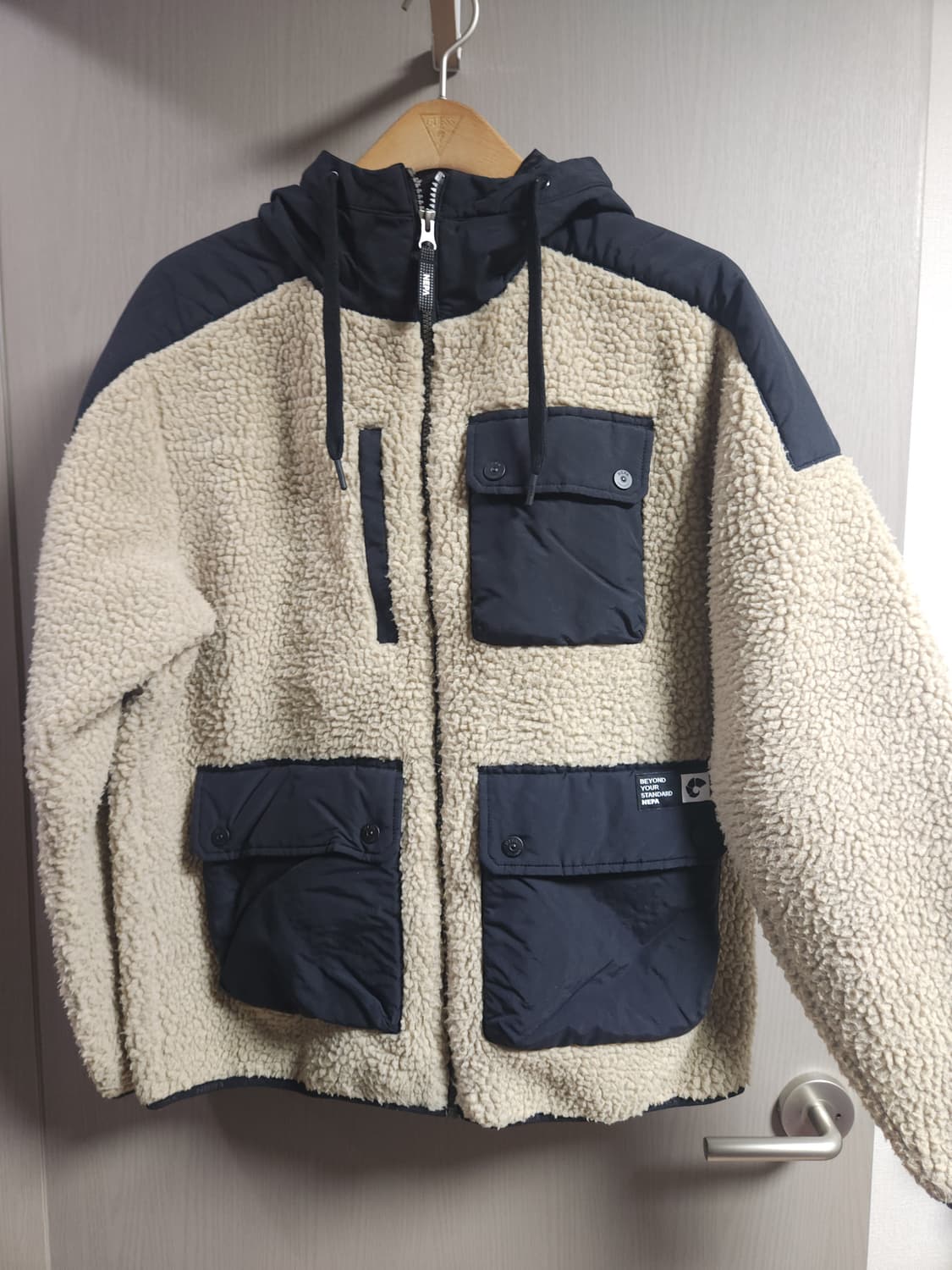 네파 플리스 후드집업 자켓, L 상품이미지1