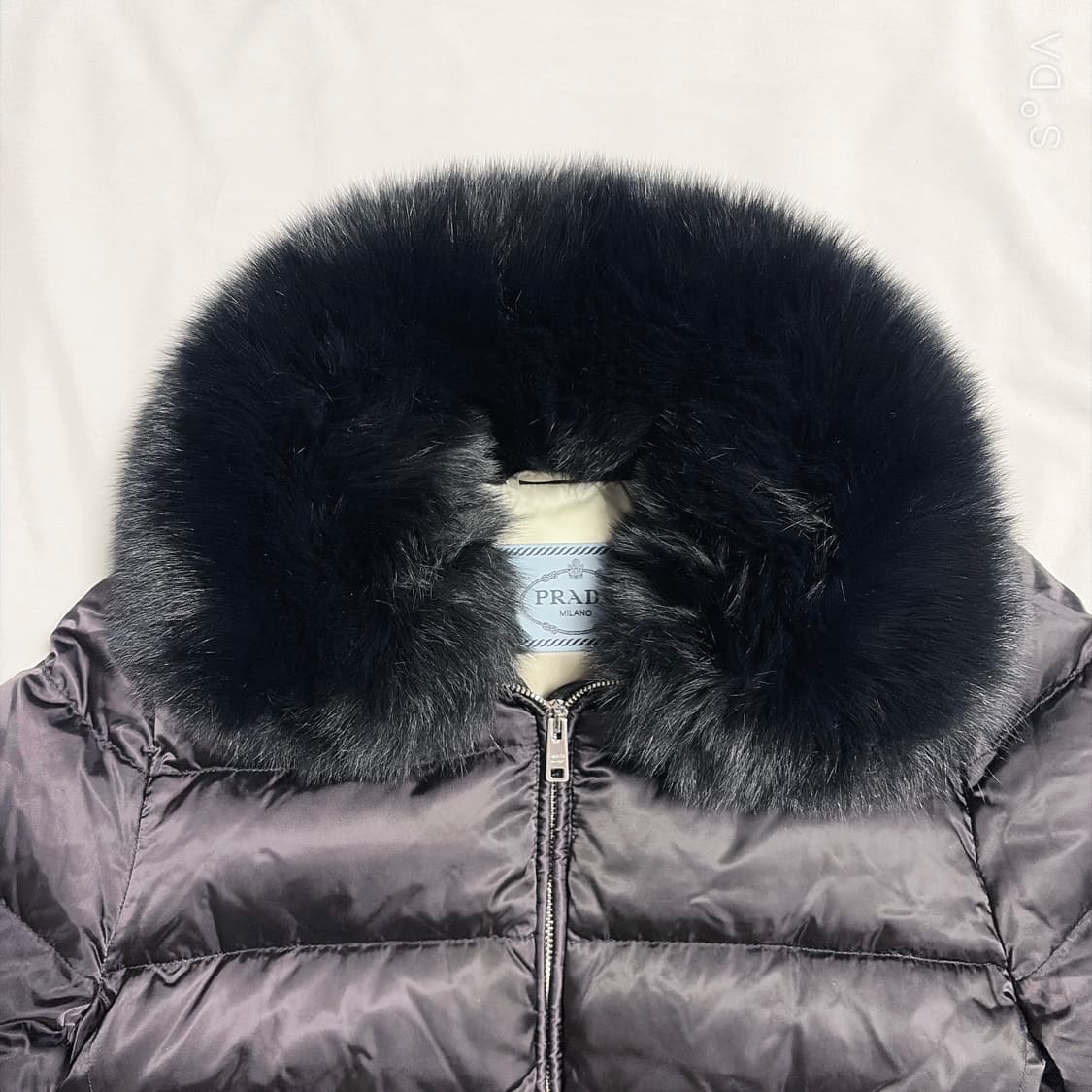 프라다 퍼 패딩 42 상품이미지3