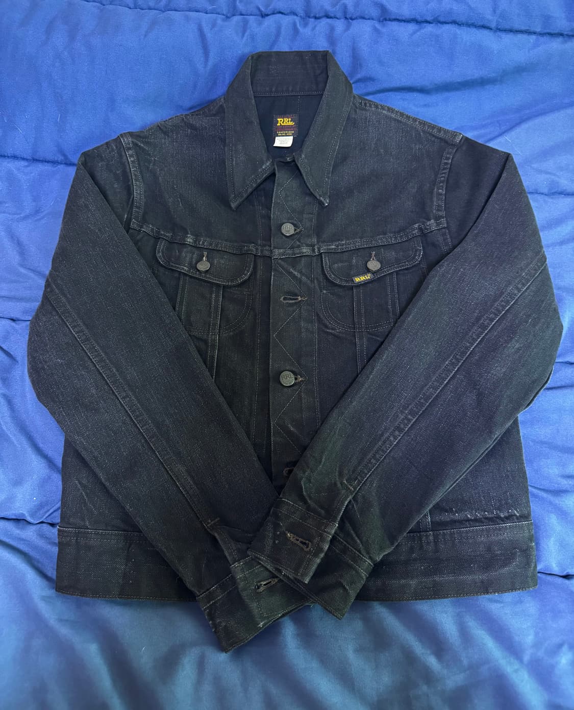 RRL lot271 블랙 S사이즈 멕시코산 상품이미지1