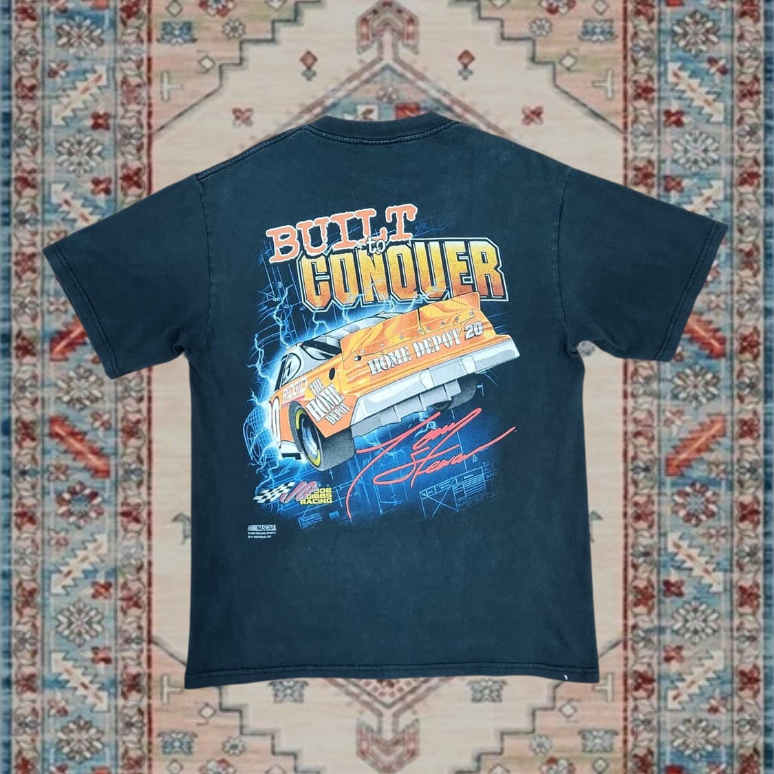 90s 빈티지 NASCAR 토니스튜어트 레이싱 티셔츠 M 상품이미지2