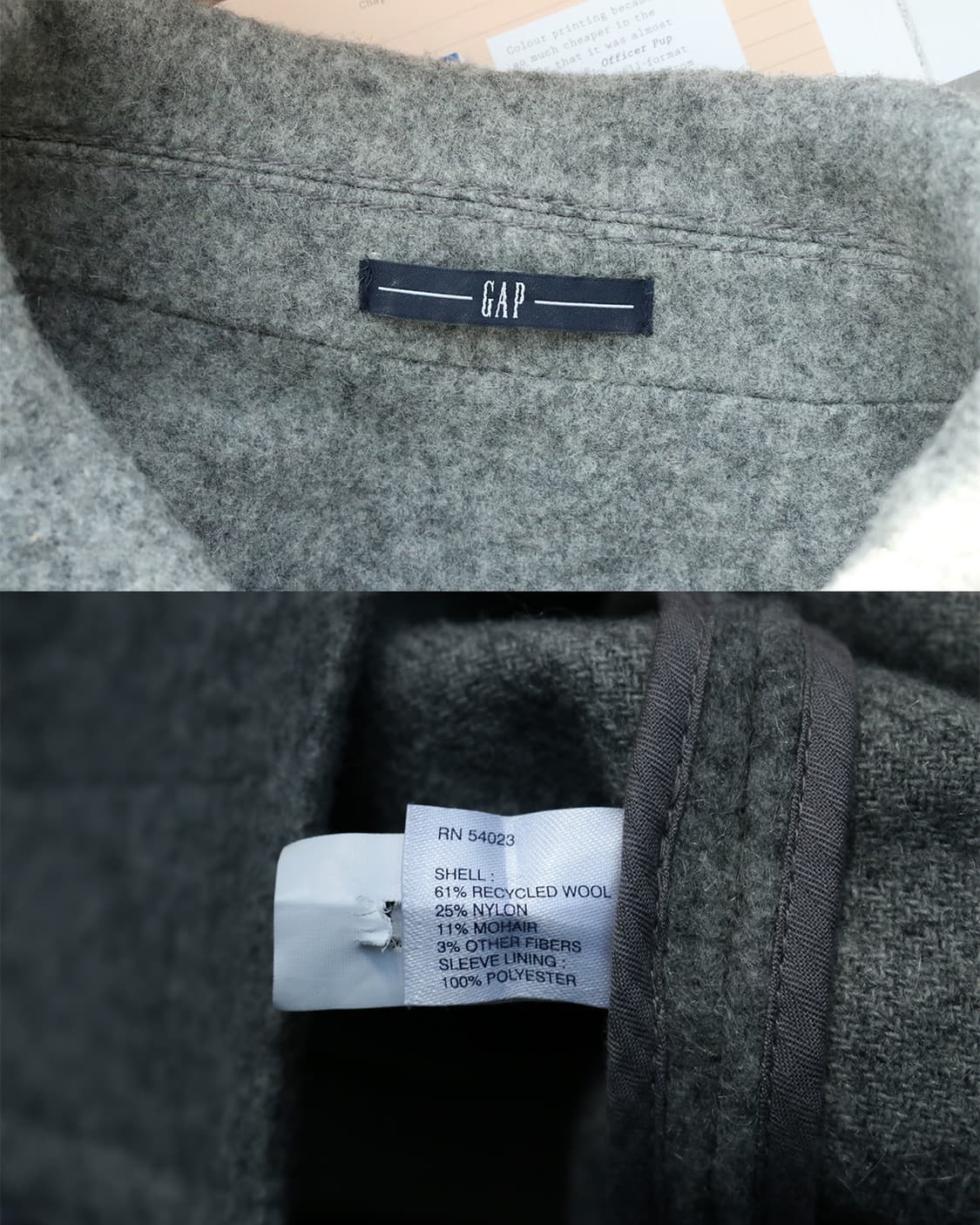 갭 울 피코트  상품이미지8