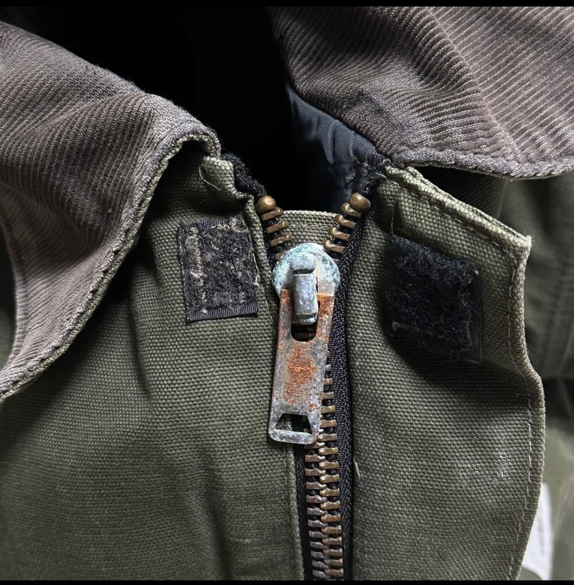 [XL] 칼하트 빈티지 카키 워크자켓 상품이미지7