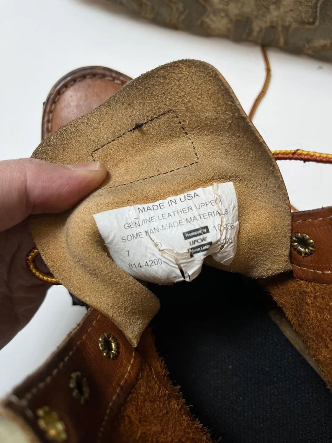 쏘로굿 Thorogood 아메리칸 헤리티지 목토 부츠 Q1401 상품이미지9