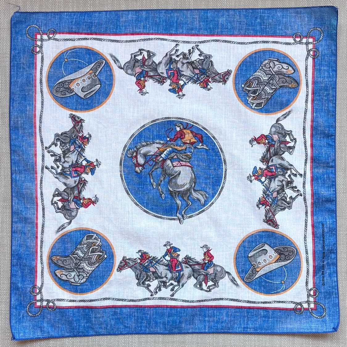 90s USA 아메리칸 웨스턴 반다나 상품이미지5