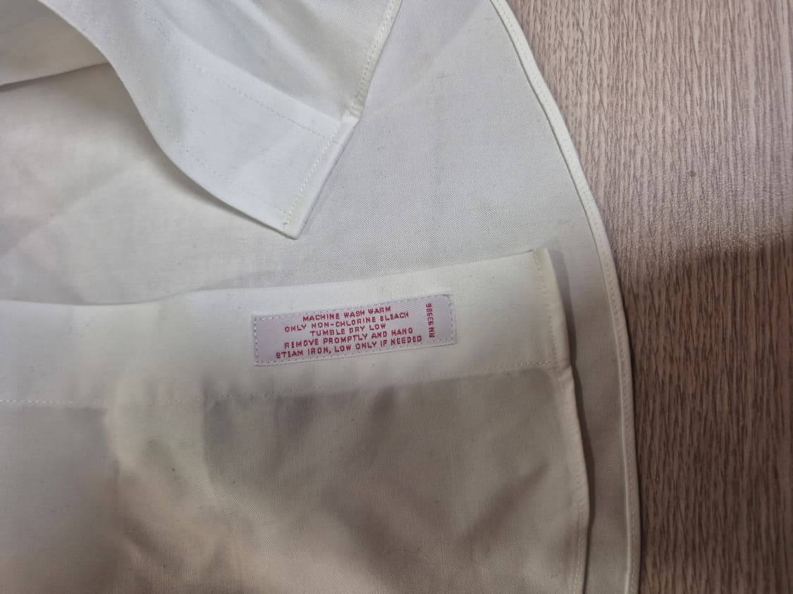 브룩스브라더스 화이트셔츠 105 상품이미지6