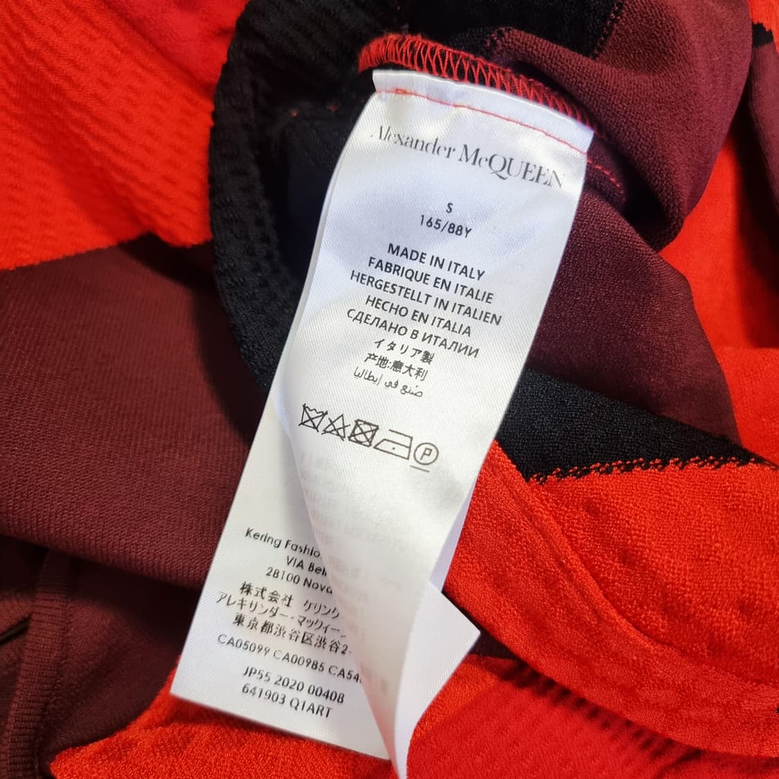 알렉산더 맥퀸 니티드 크롭탑 (44-날씬55) 1회착/새상품 수준 상품이미지10