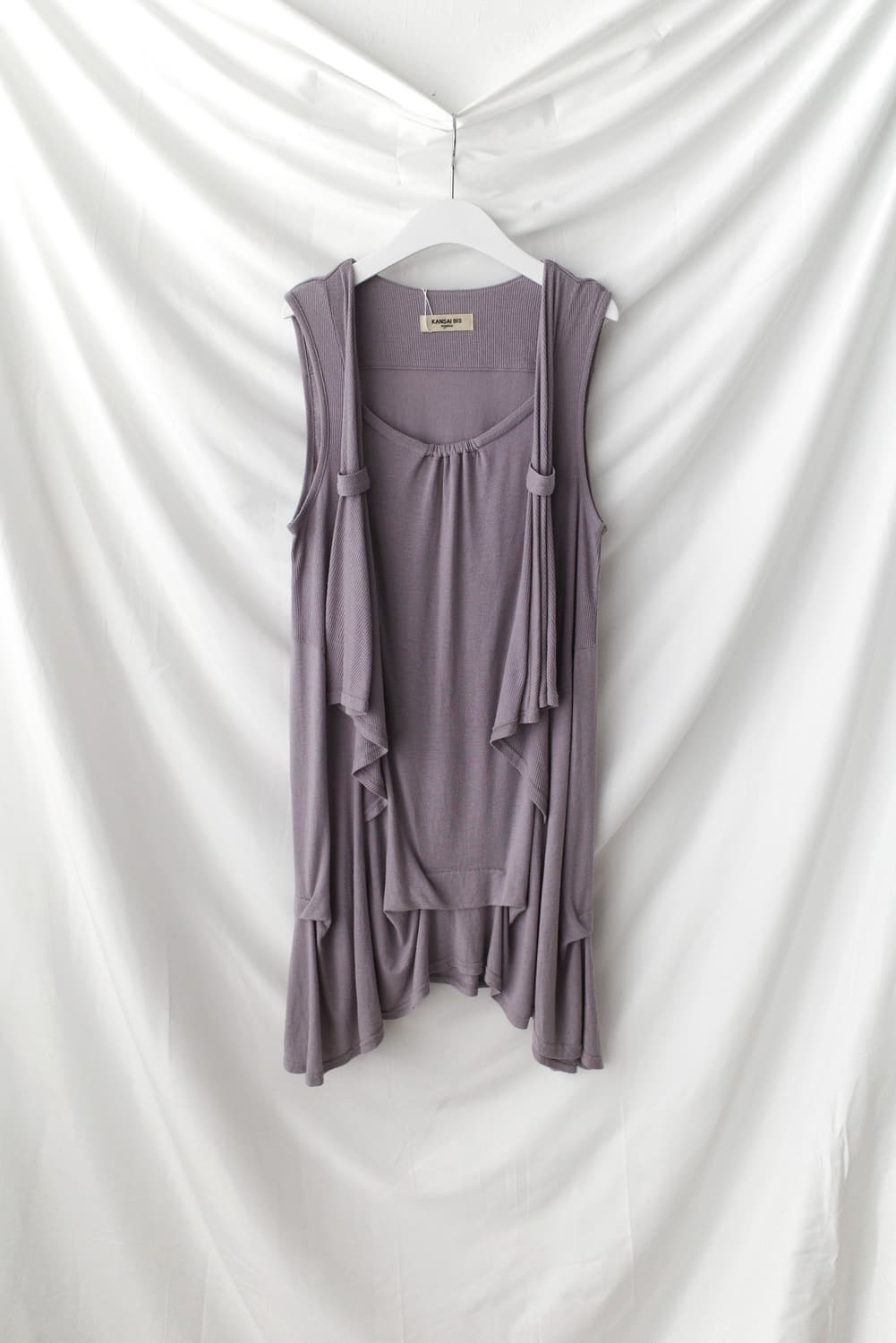 kansai bis) shirring wrap one-piece 상품이미지1