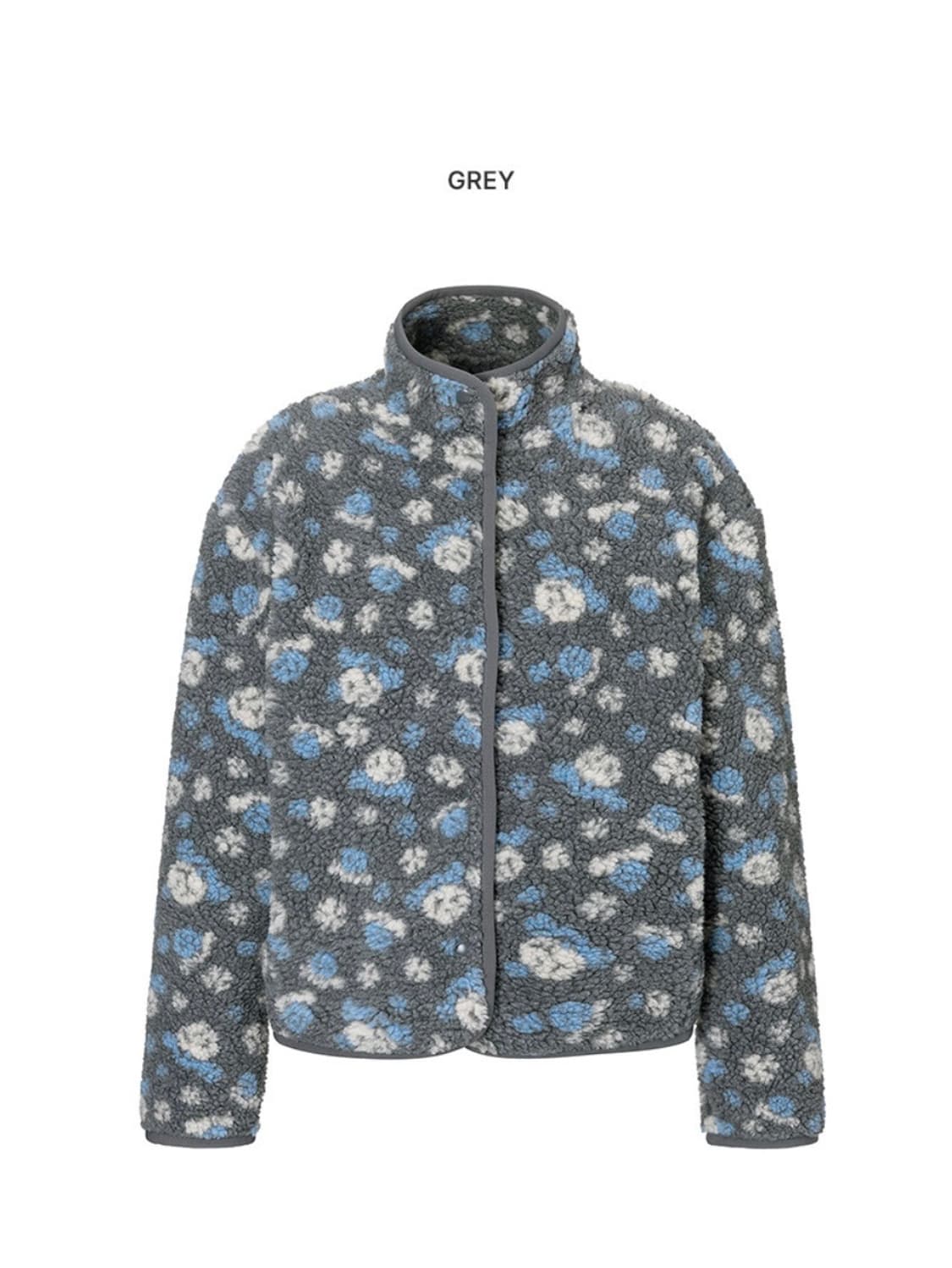 [새상품] 레이브 플라워 플리스 자켓 1사이즈 Grey 상품이미지3