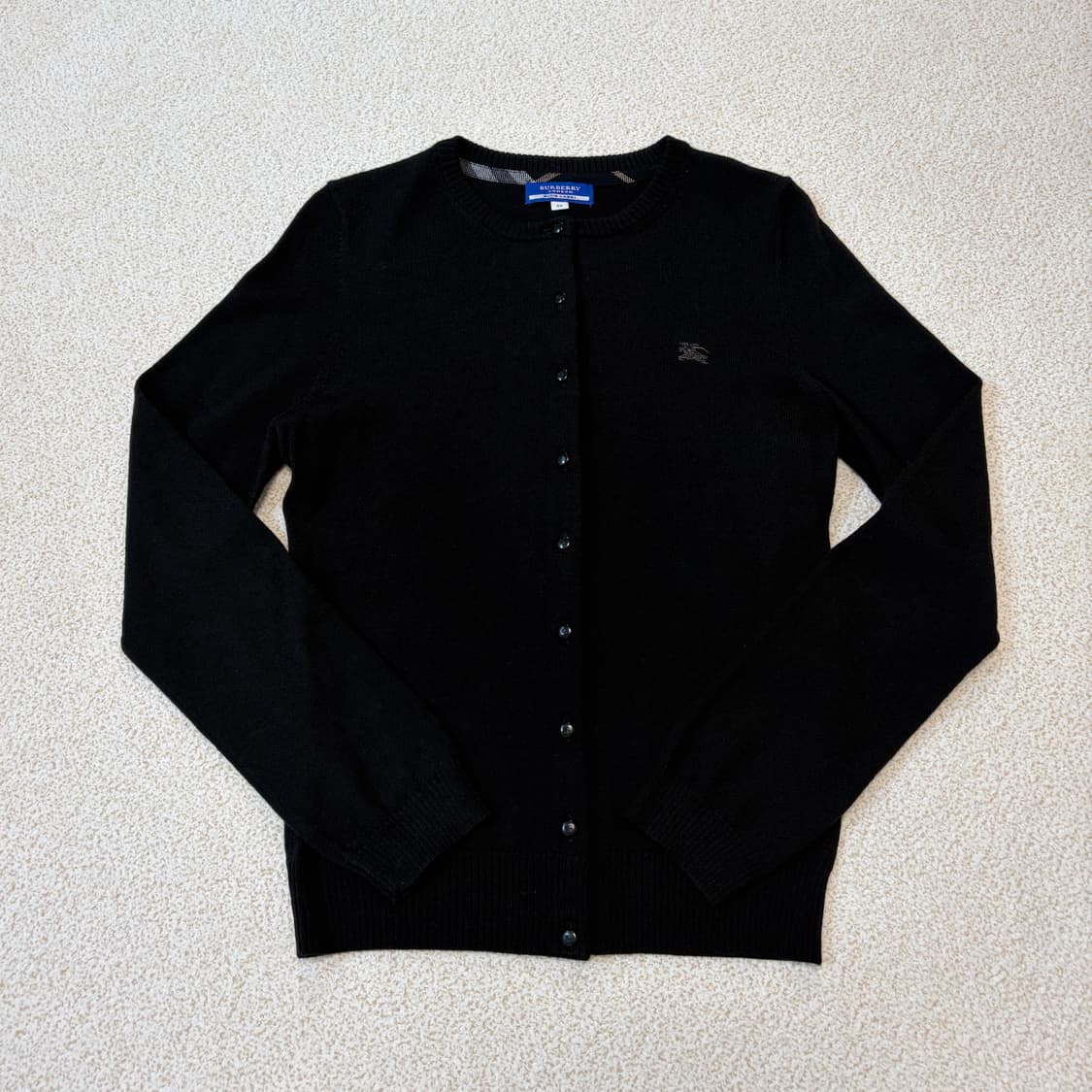 버버리 런던 울 가디건 블랙 상품이미지6