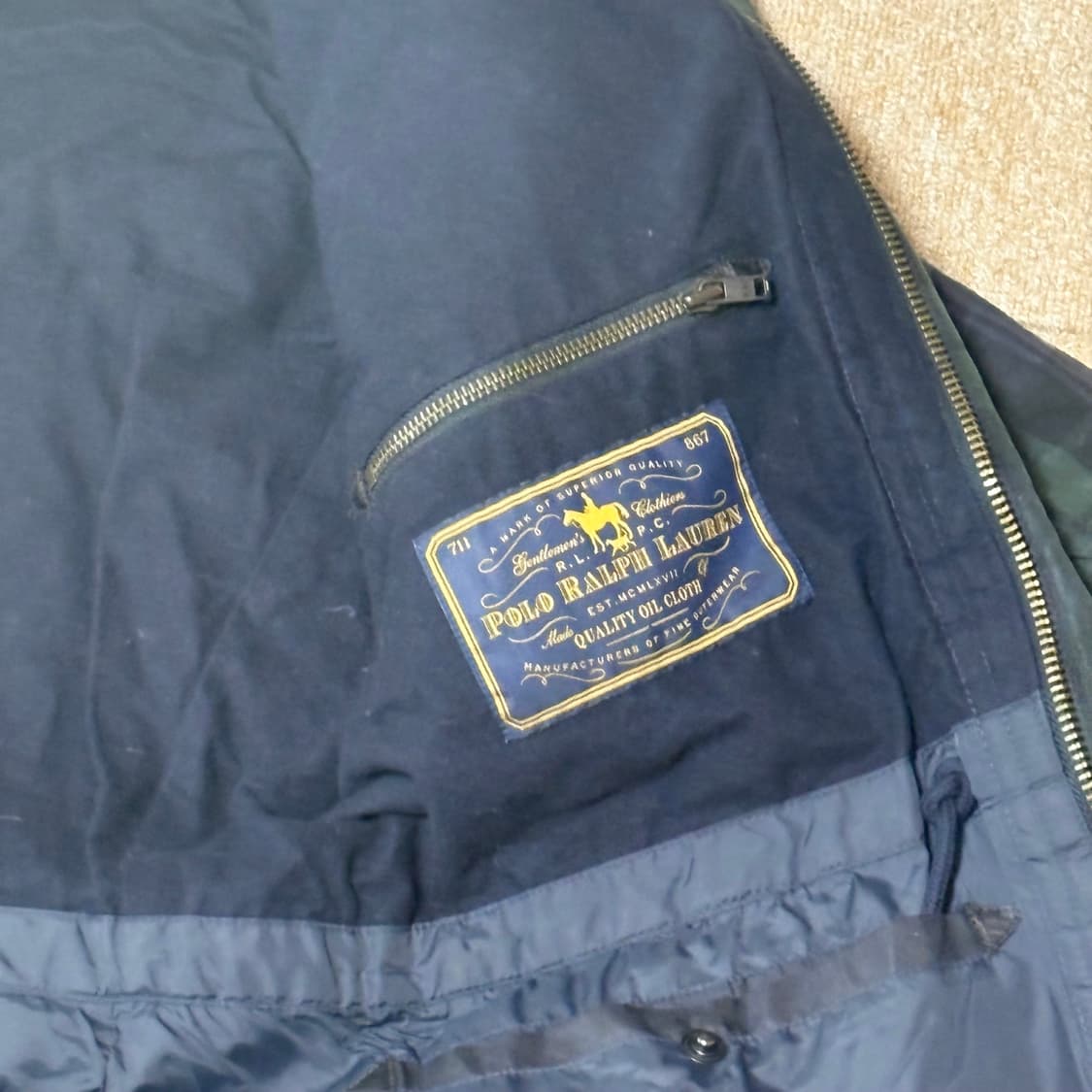 폴로 블랙와치 모터사이클 자켓 M 상품이미지9