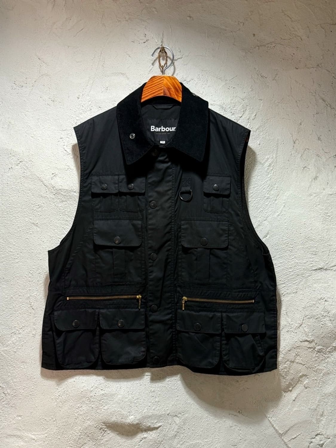 BARBOUR 바버 유틸리티 포켓 헌팅 베스트 상품이미지2