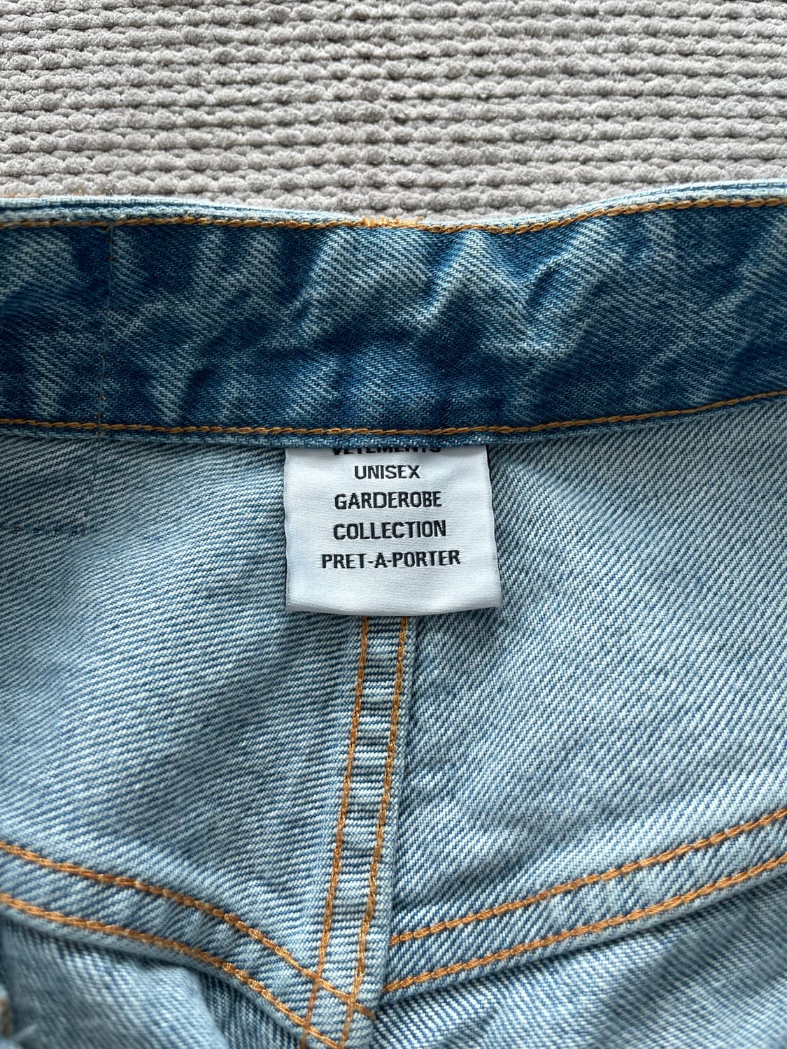 베트멍 오드꾸뛰르 데님 쇼츠 상품이미지5