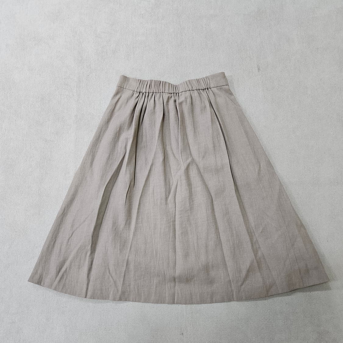 67-95 로엠 여성 폴리 롱 스커트 0403Y 상품이미지2