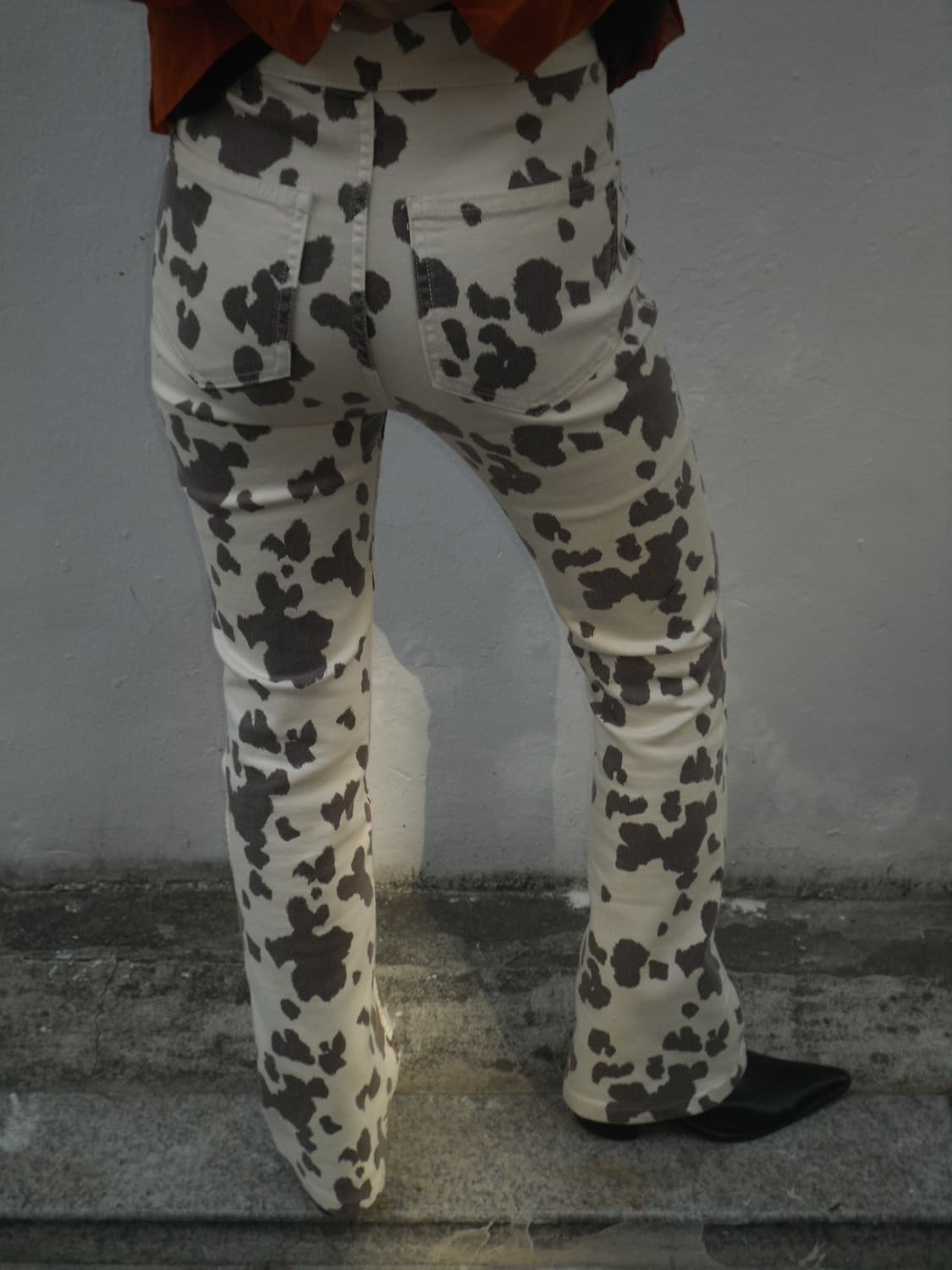 Zara zebra bootcut pants 상품이미지2