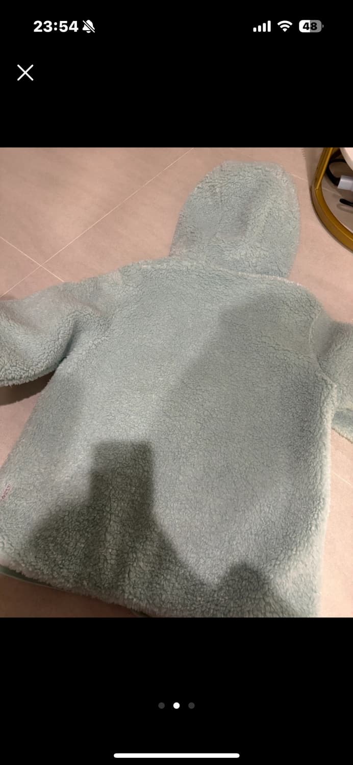 아이더 민트 후리스 집업 M 상품이미지2