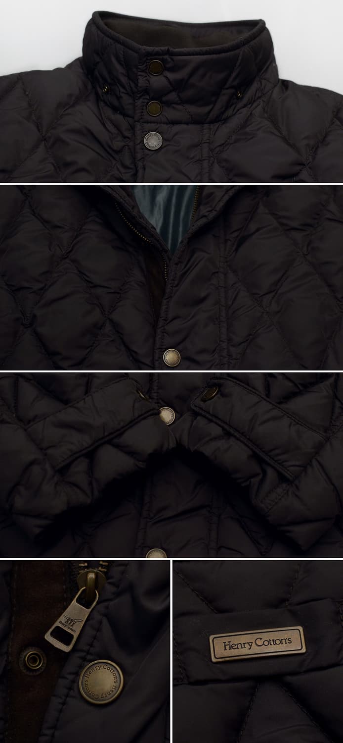 헨리코튼 오리지널 다이아몬드 퀼팅 다운 자켓 (50 / 100+) 상품이미지9