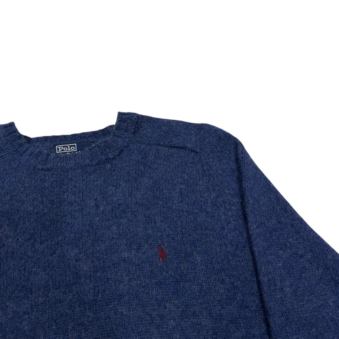 폴로 랄프로렌 울 스웨터 니트 네이비 블루 M 상품이미지2