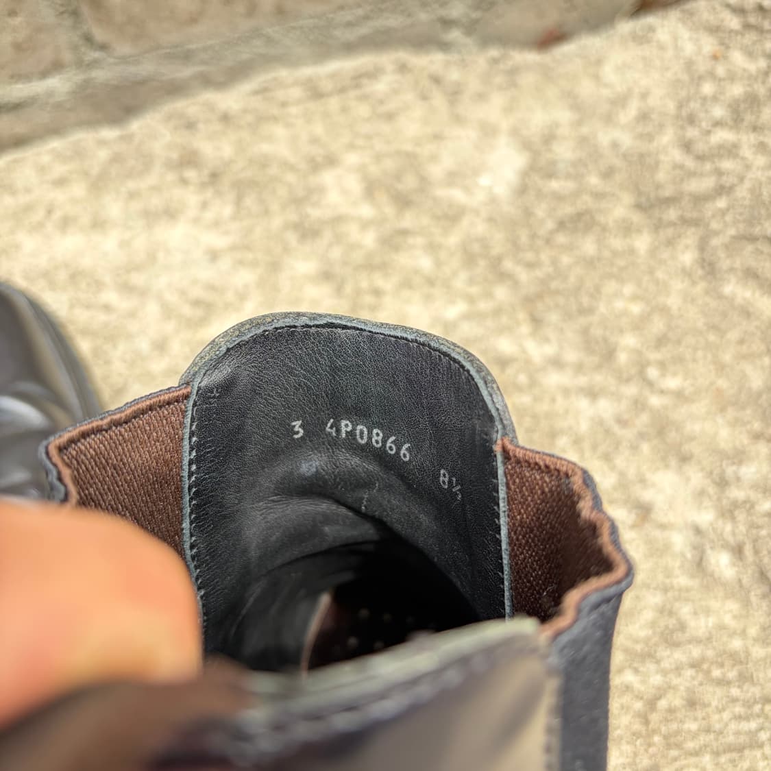 프라다 스포츠 레더 부츠 상품이미지5