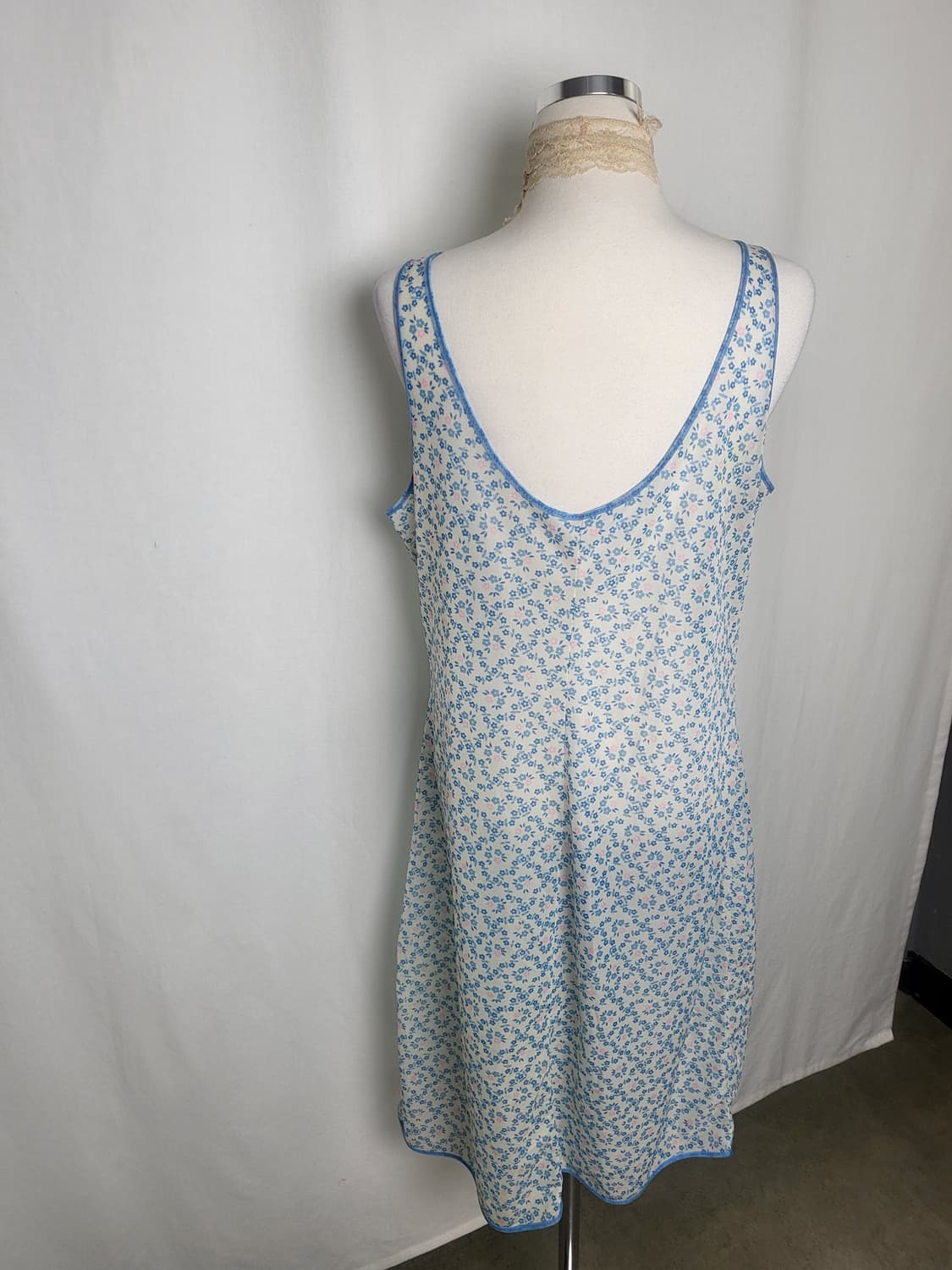 빈티지 플로럴 슬립 원피스 상품이미지3