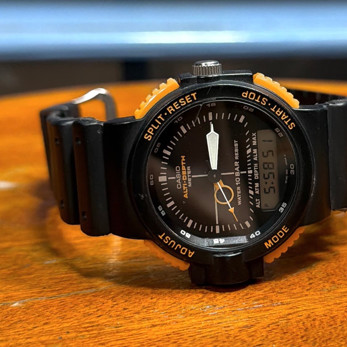 80s 카시오 초창기 다이버 알티 딥미터 시계 상품이미지8