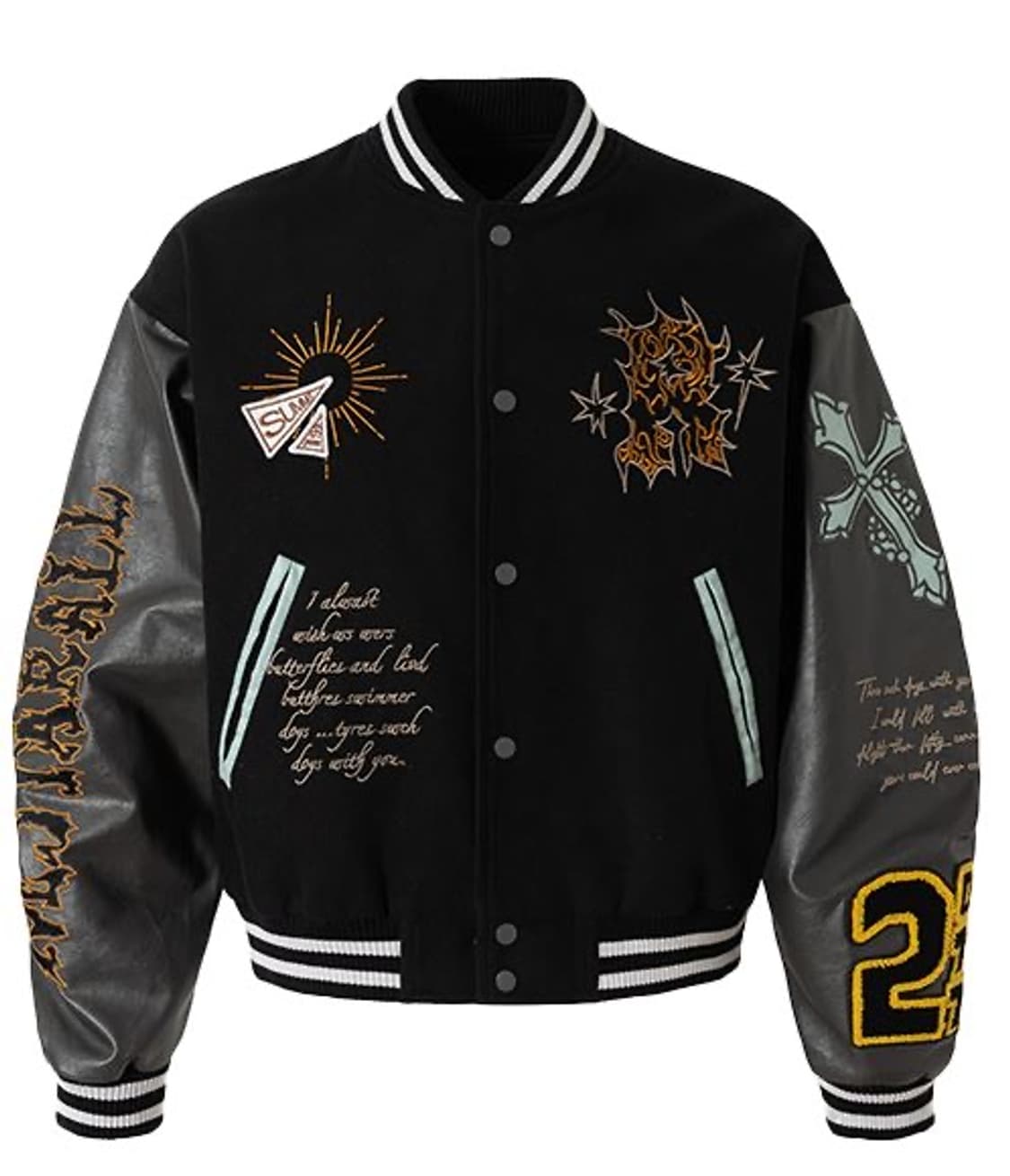 New Bstlzrxe 바시티 자켓 (2color) 상품이미지7