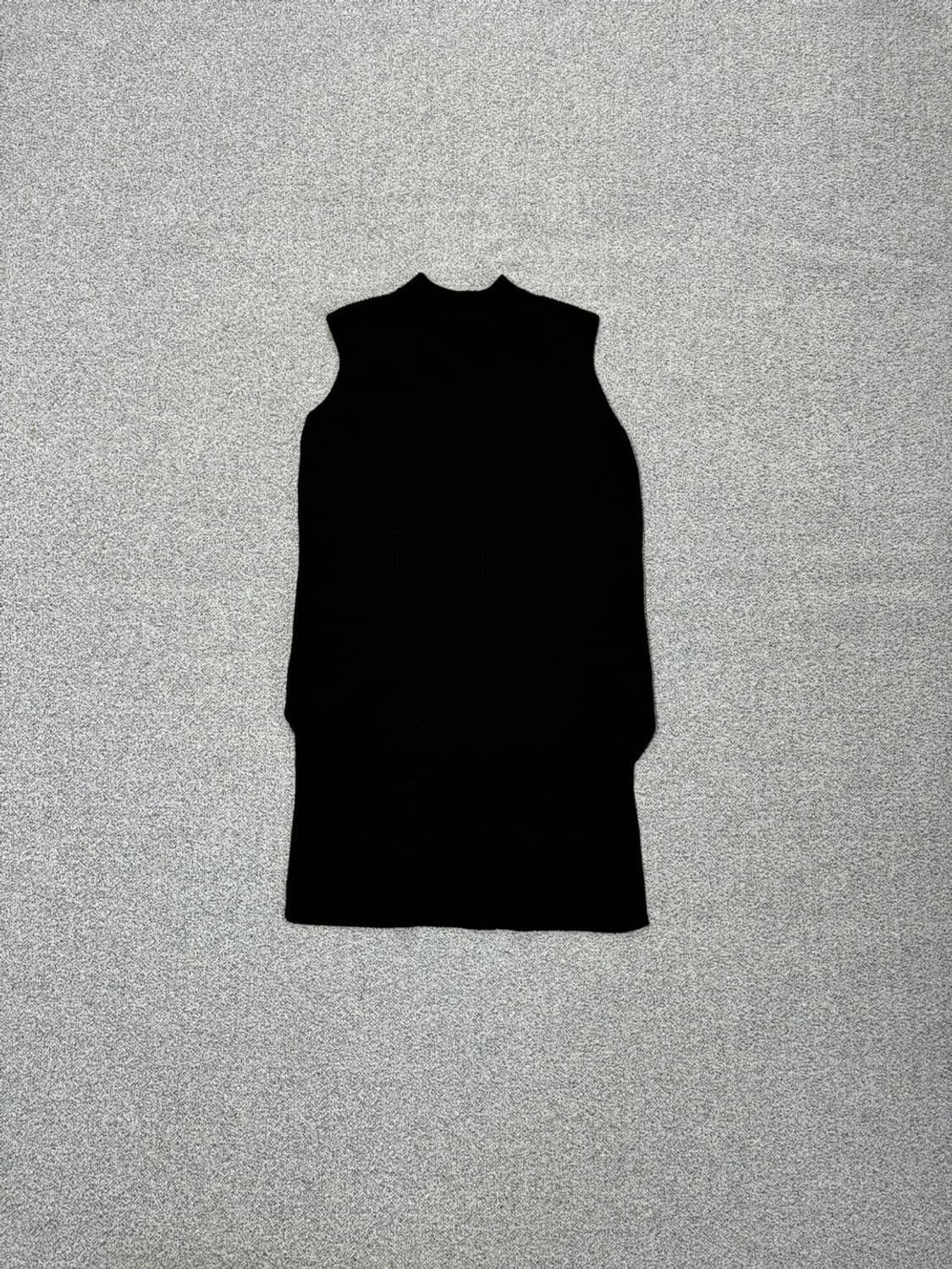 코스 니트 조끼 베스트 앞,뒤 언발란스 55 상품이미지5