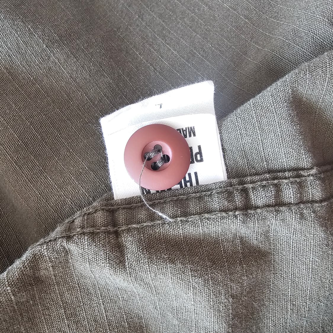 L 100 더맨프로덕트 밀리터리 야상 빈티지 자켓 간절기 남자 2회착 상품이미지10