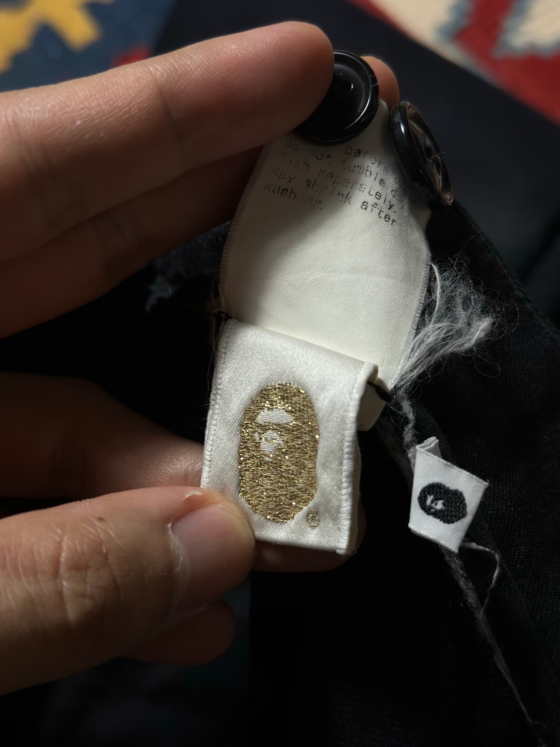 00s Bape 올드 베이프 워크팬츠 상품이미지6