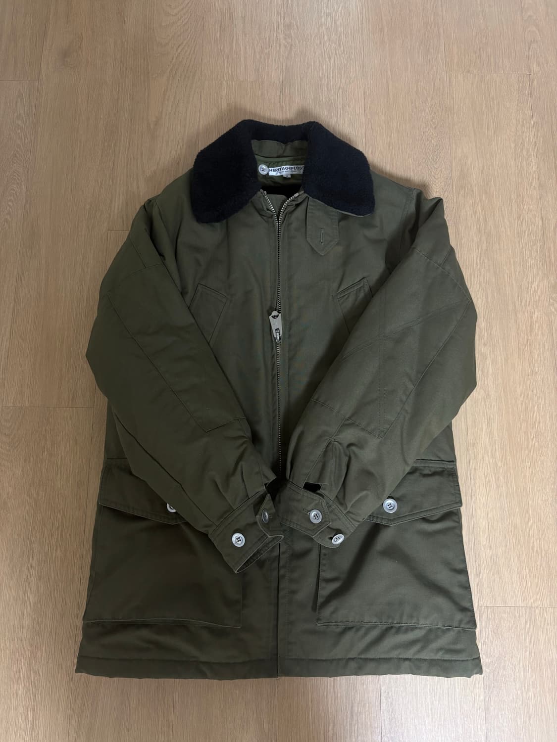 헤리티지플로스 올리브 자켓 S 상품이미지2
