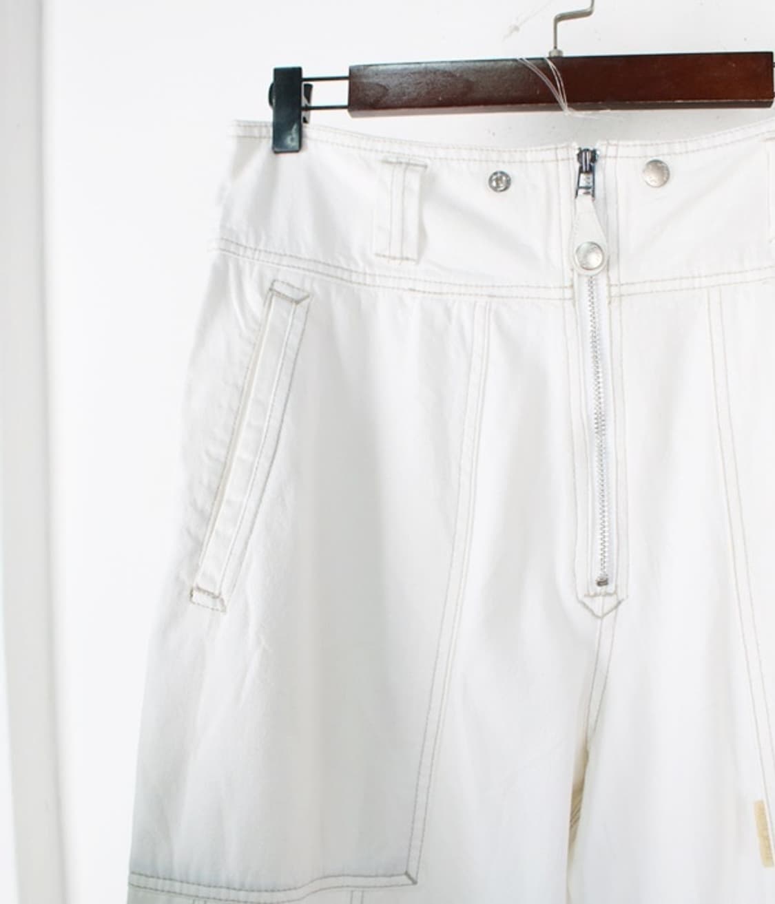 FICCE JEANS 화이트진 카고 팬츠 상품이미지2