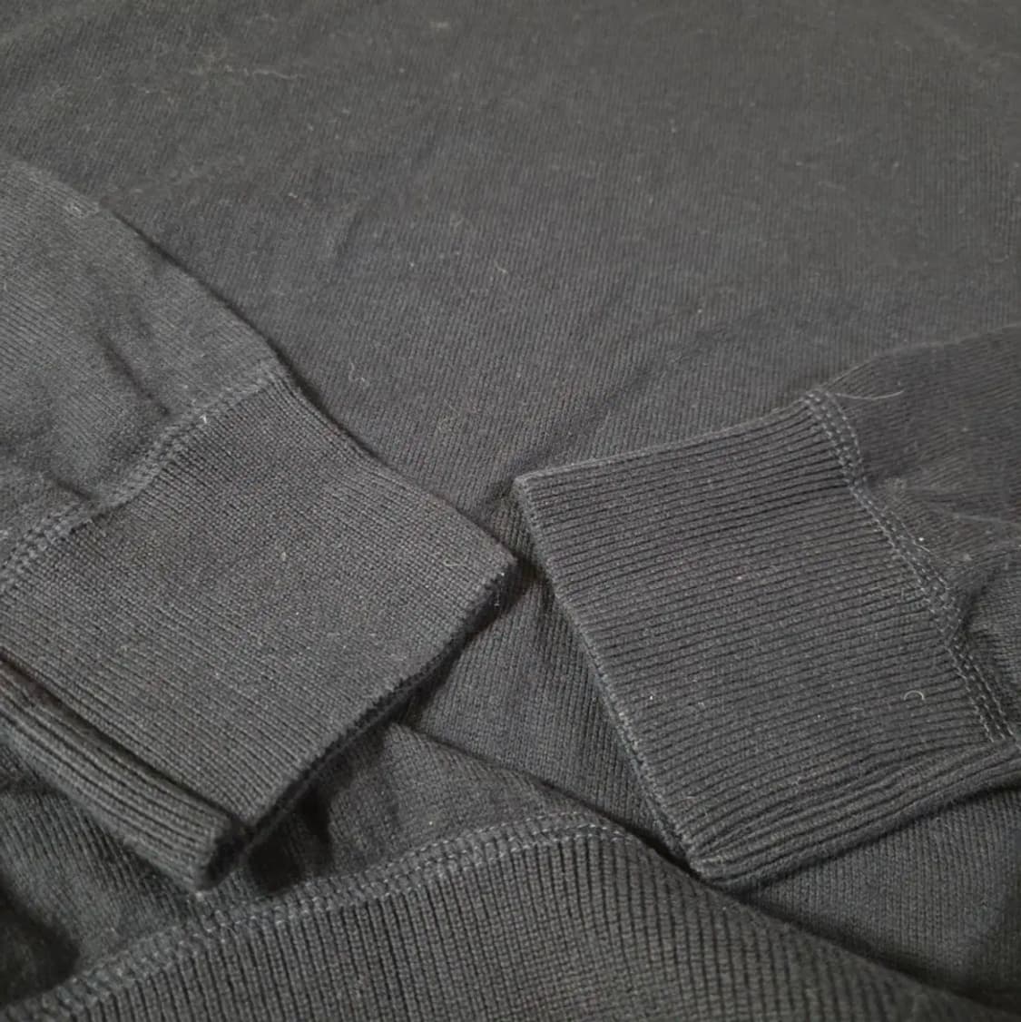 백화점택 CP컴퍼니 렌즈 코튼 니트 XL 블랙 상품이미지5