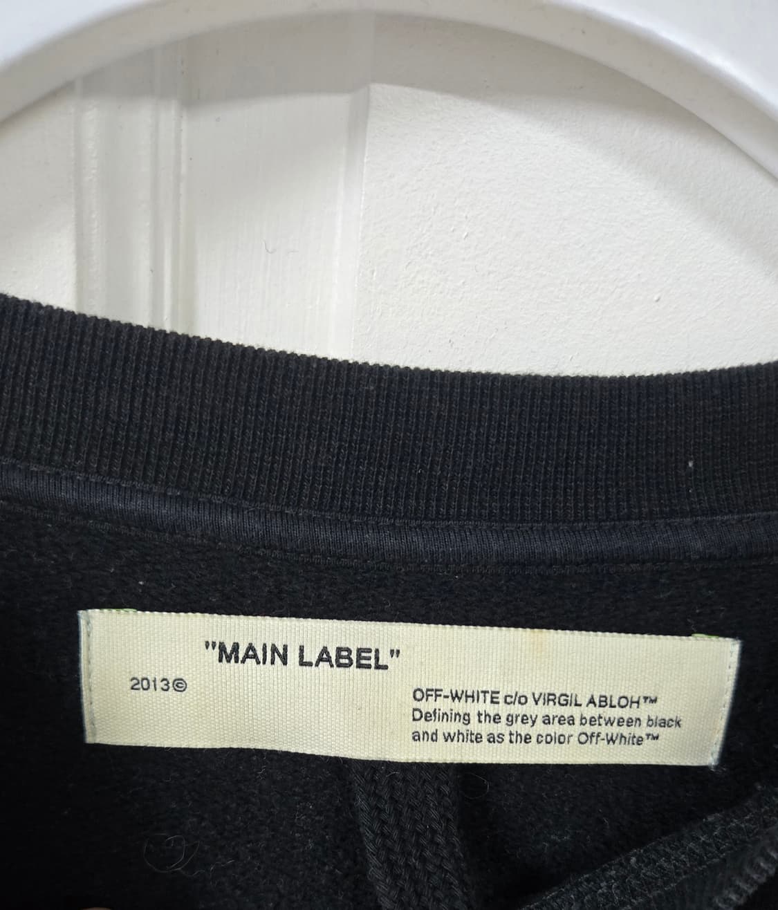 오프화이트 드리핑 애로우 스웻셔츠 상품이미지7