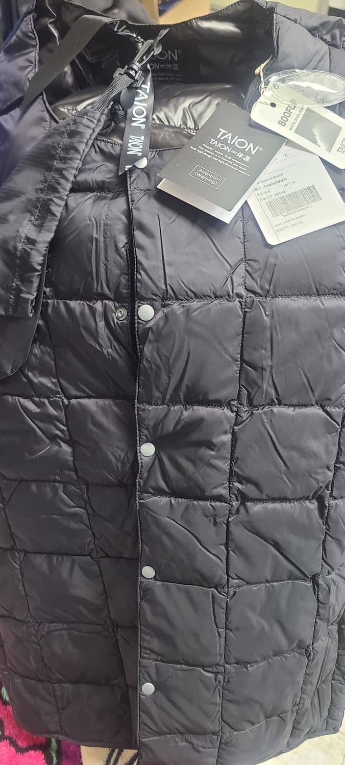 TAION 남성 패딩 XL 사이즈 새 제품입니다 상품이미지2