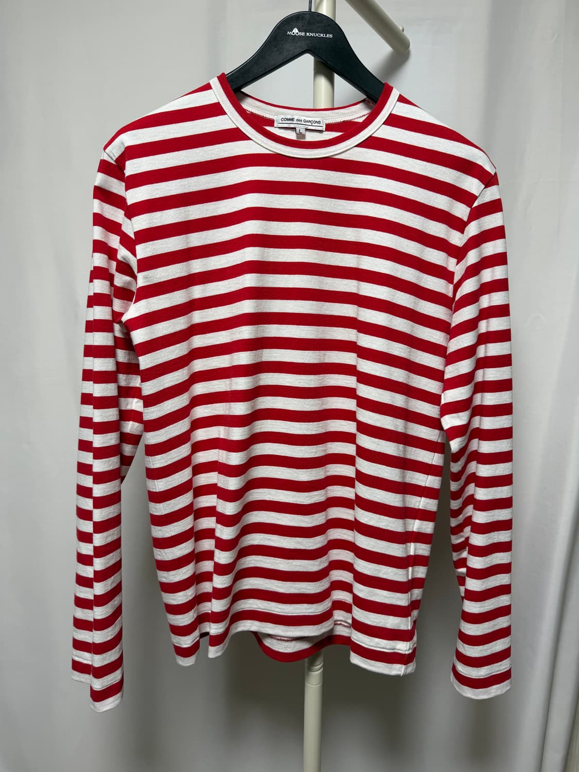 꼼데가르송 스트라이프 롱슬리브 상품이미지1