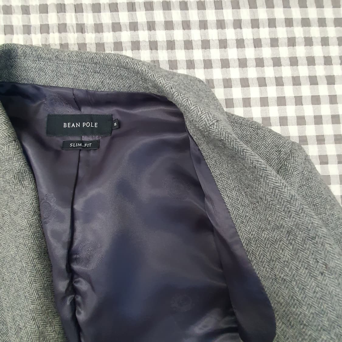 빈폴 헨링본 울 블레이저 자켓 남자95 상품이미지7