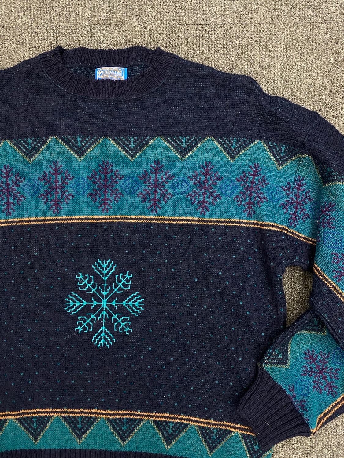 Pendleton 펜들턴 usa 빈티지 니트 상품이미지3