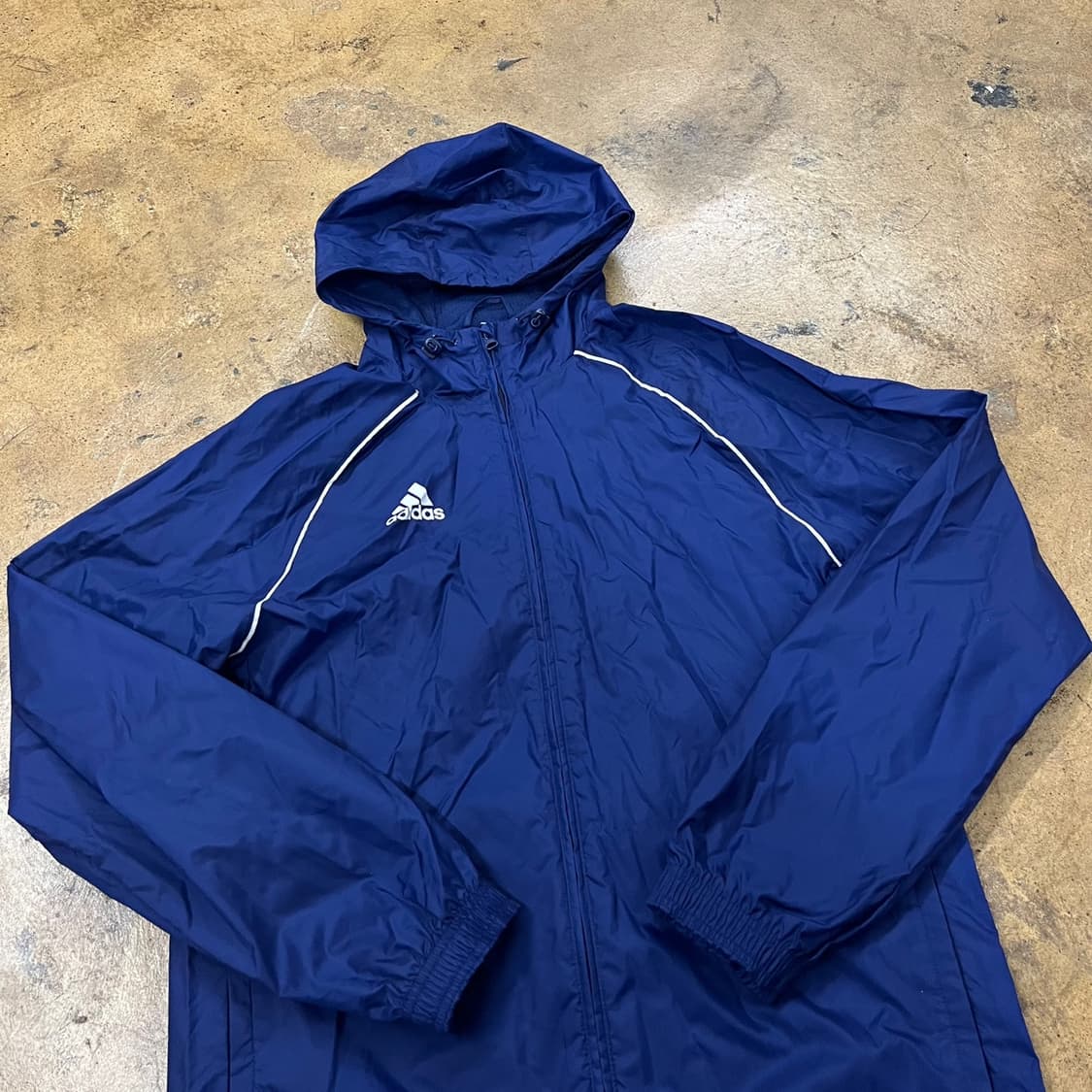 [정품/XL] 아디다스 네이비 바람막이 b10 상품이미지1