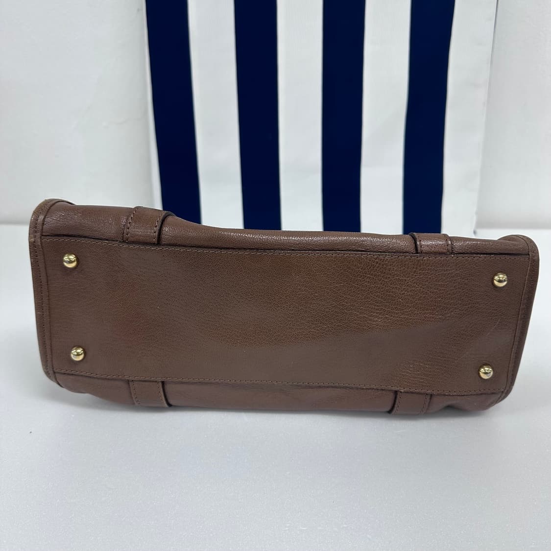 크제이콥스 브라운 레더 토트백 가죽 가방 상품이미지7