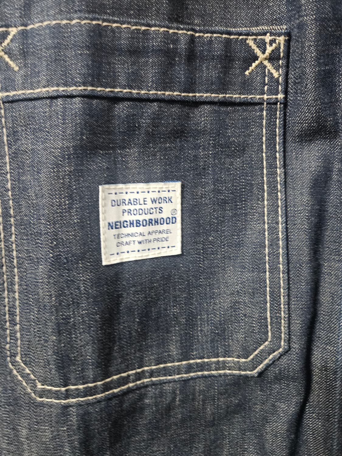 네이버후드 데님 워크 자켓 상품이미지4