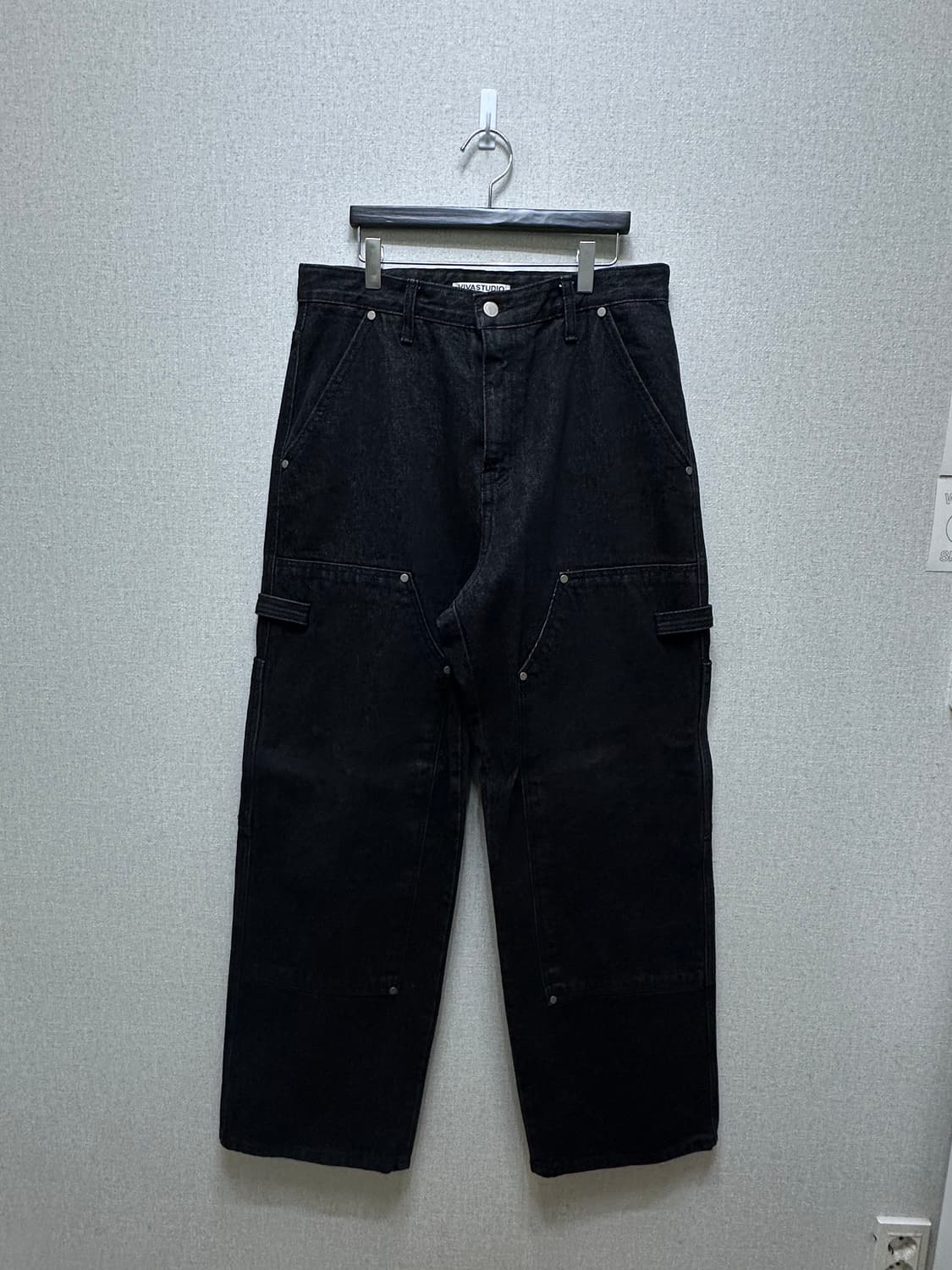 비바스튜디오 CARPENTER PANTS [BLACK] M 카펜터 상품이미지3