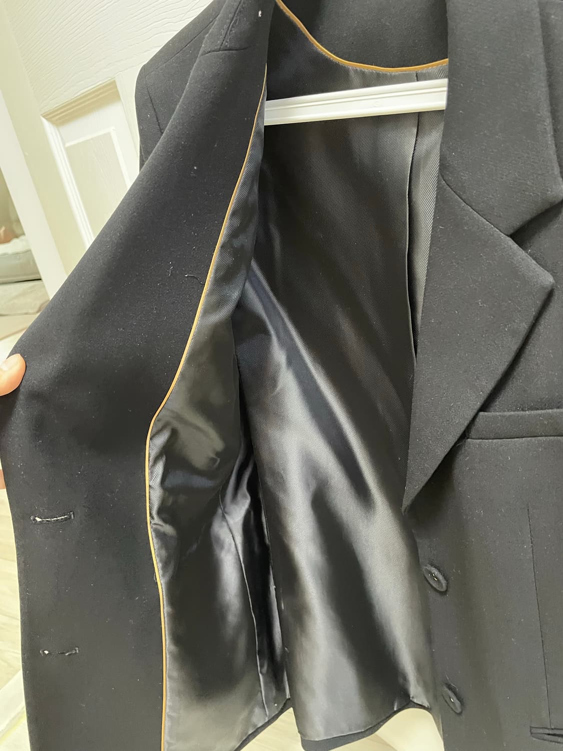 임블리 블랙 블레이저 오버핏 상품이미지3