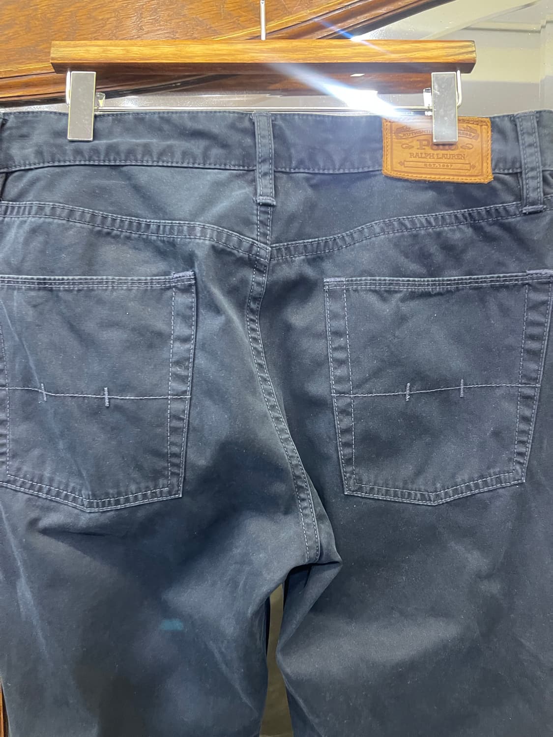 폴로 두산 네이비 치노 팬츠 상품이미지10