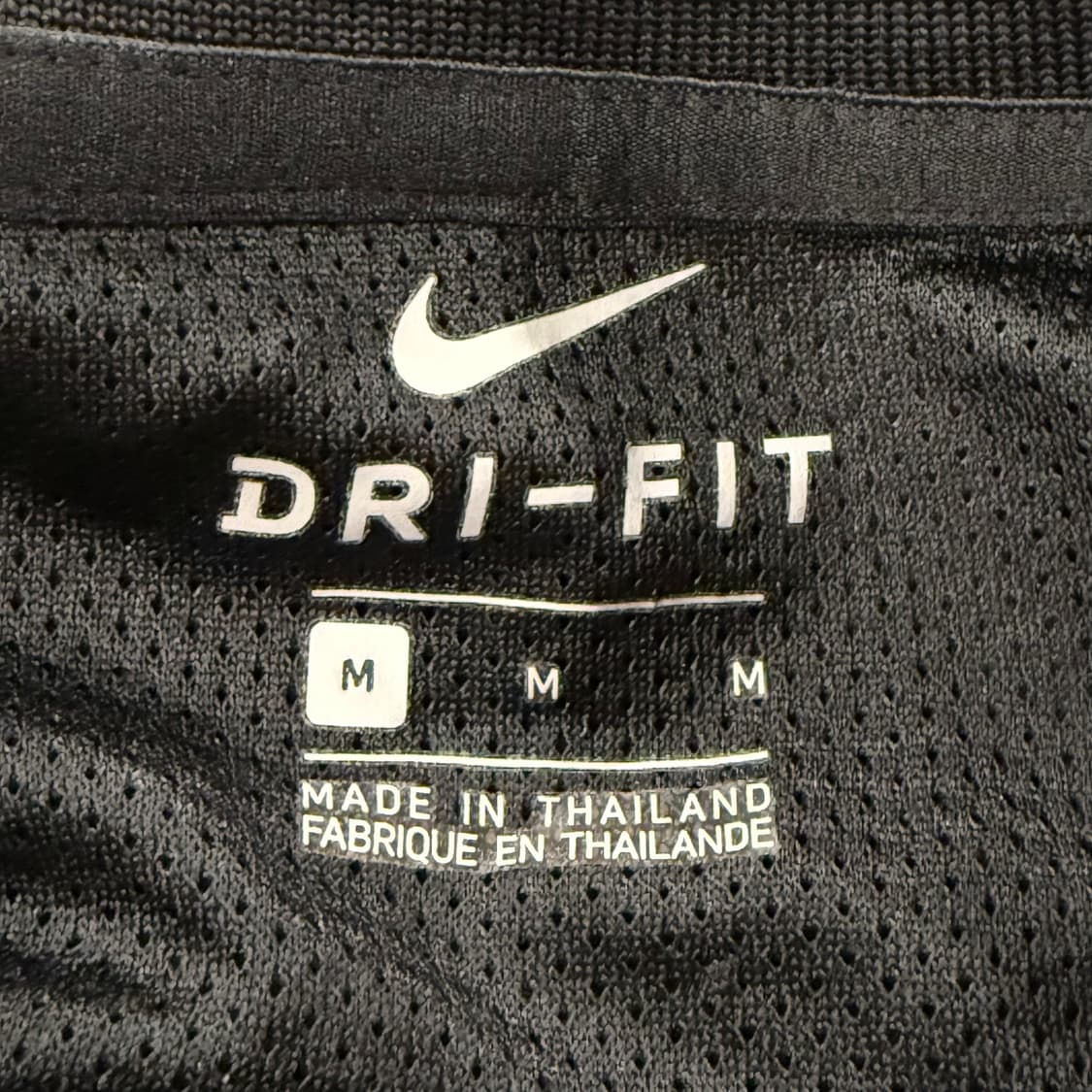 [정품/M] 나이키 KFA 심판 유니폼 블랙 카라 긴팔 티셔츠 b14 상품이미지5