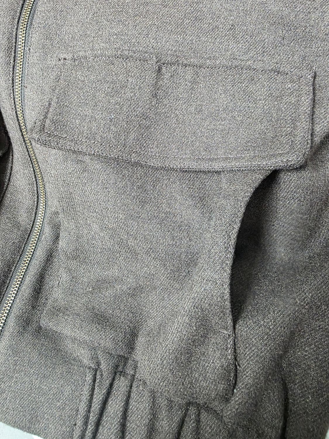 인사일런스 울 블렌드 블루종 M 상품이미지3